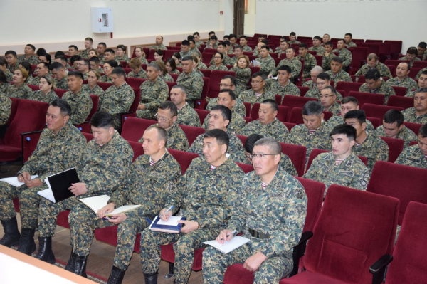 Новый учебный период начался в Академии Национальной гвардии МВД РК