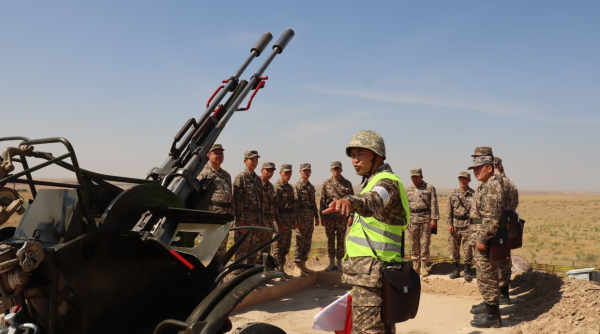 В Шымкенте завершился сбор молодых офицеров