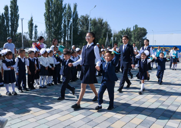 Современные стандарты: новая школа в Жамбылской области