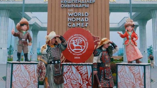 Конный марафон стартовал на севере Казахстана перед V Всемирными играми кочевников Конный марафон стартовал на севере Казахстана перед V Всемирными играми кочевников