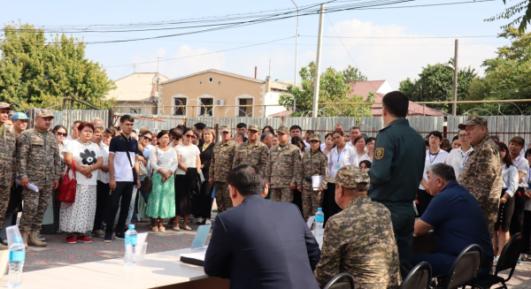 В Шымкенте начинается призыв в армию В Шымкенте начинается призыв в армию