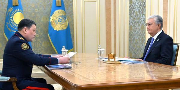 Президент принял министра внутренних дел Президент принял министра внутренних дел