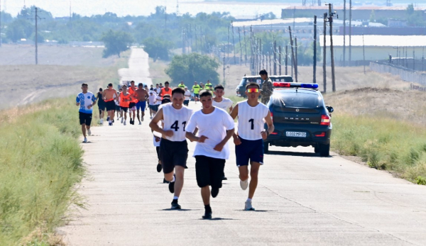 Спортивный марафон в Конаеве Спортивный марафон в Конаеве