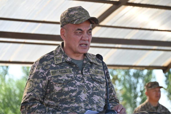 В Астане завершились плановые воинские сборы с военнообязанными