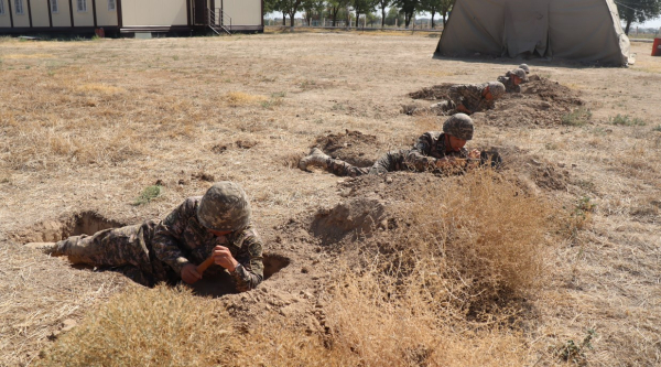 В Шымкенте завершился сбор молодых офицеров