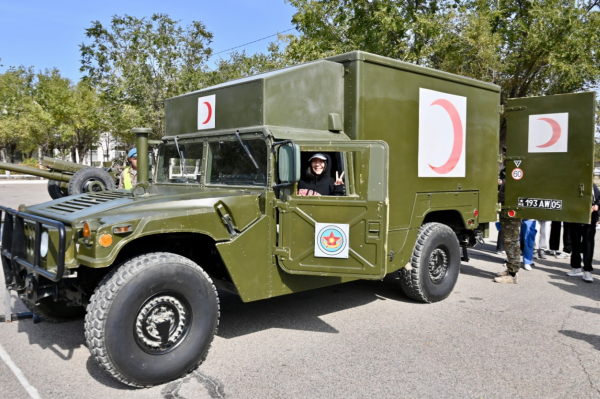 Юные патриоты посетили десантно-штурмовую бригаду Юные патриоты посетили десантно-штурмовую бригаду