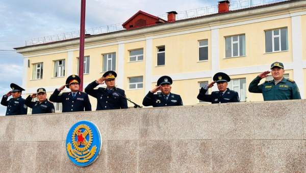 В столице проведен гарнизонный развод