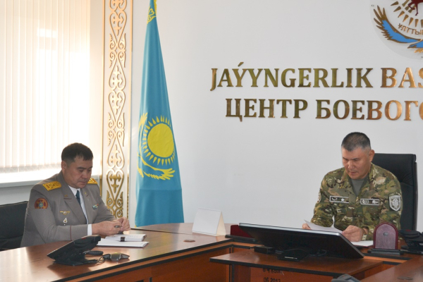 Назначен новый заместитель командующего РгК «Орталық» Назначен новый заместитель командующего РгК «Орталық»