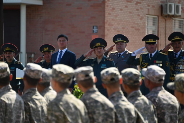 Боевое знамя передано бригаде территориальной обороны