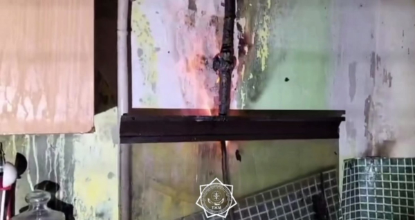 Возгорание газа в Хромтау: 60 эвакуированных Возгорание газа в Хромтау: 60 эвакуированных