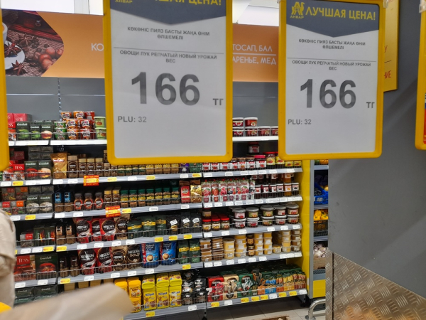 В Актобе цены на продукты растут быстрее всего в Казахстане  | Inbusiness.kz