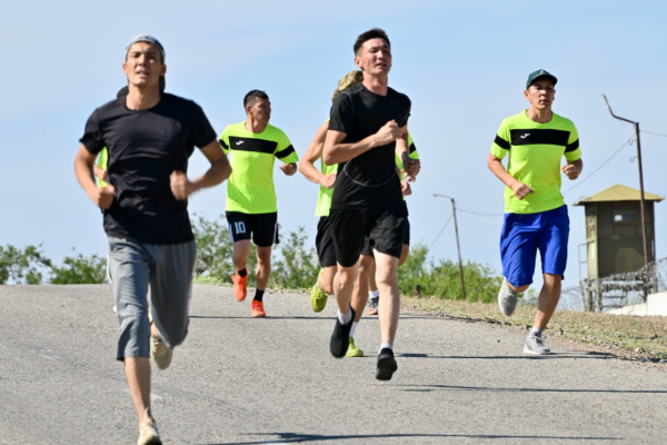 Спортивный марафон в Конаеве Спортивный марафон в Конаеве