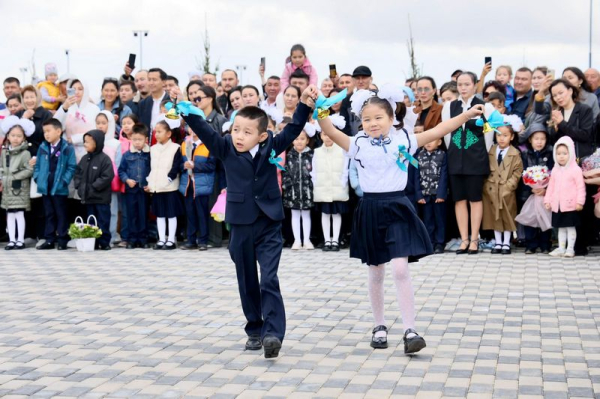 Первая "комфортная школа" открылась в Караганде Первая "комфортная школа" открылась в Караганде