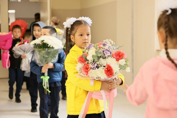 Первая "комфортная школа" открылась в Караганде Первая "комфортная школа" открылась в Караганде