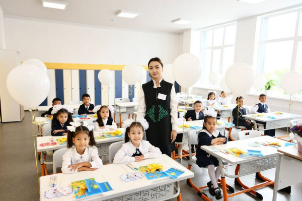 Первая "комфортная школа" открылась в Караганде Первая "комфортная школа" открылась в Караганде