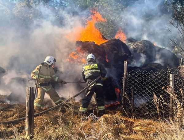 Четыре области — четыре пожара