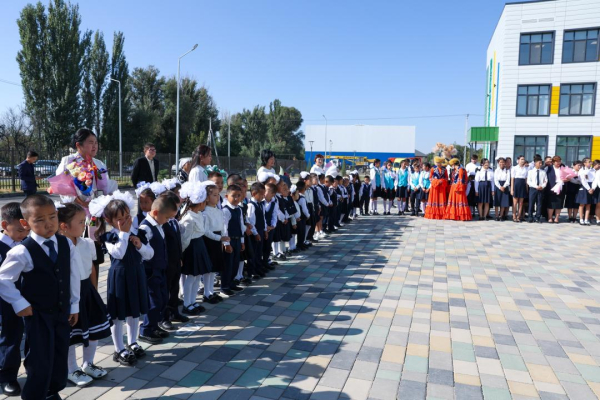 Современные стандарты: новая школа в Жамбылской области