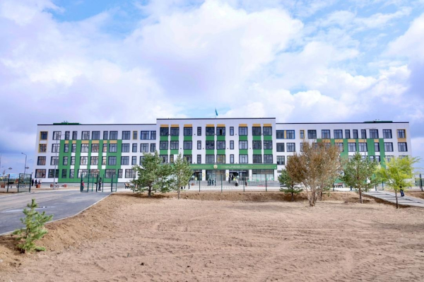 Первая "комфортная школа" открылась в Караганде Первая "комфортная школа" открылась в Караганде