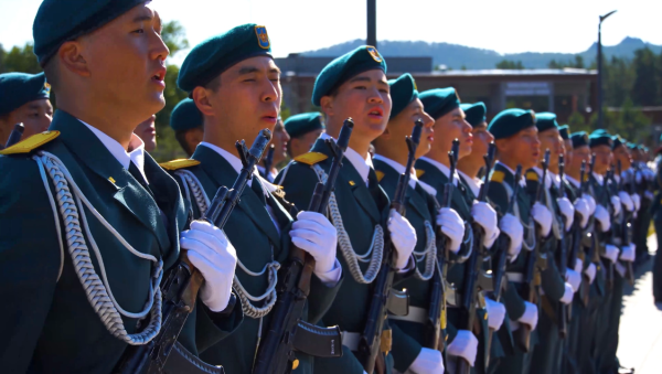 В Щучинске прошла торжественная присяга кадетов