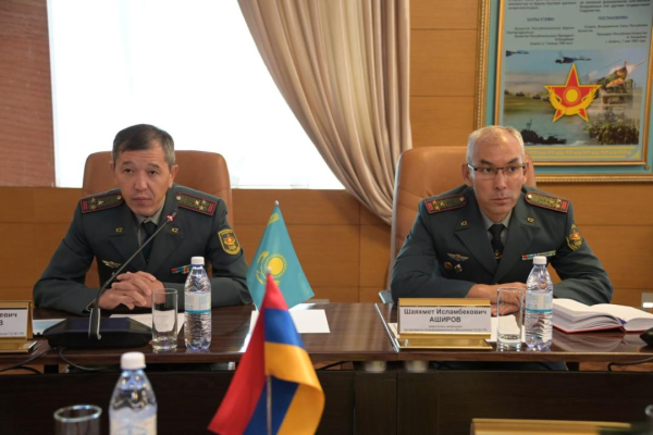 Казахстан и Армения укрепляют взаимодействие в военной топографии