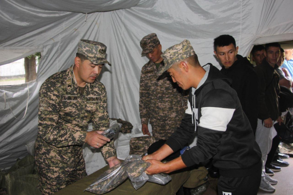 В Алматы проходят сборы для военнообязанных В Алматы проходят сборы для военнообязанных