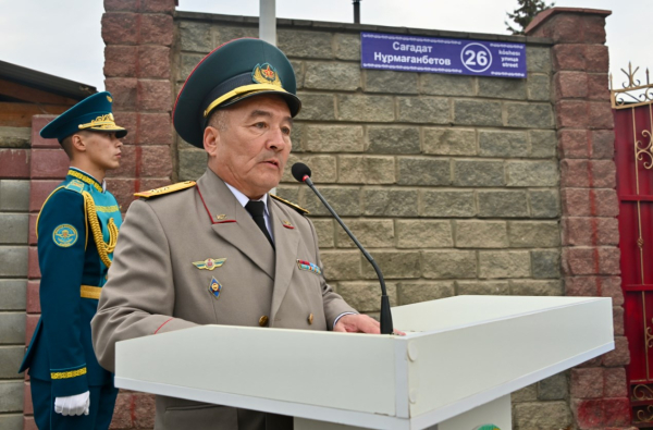В Конаеве открыли улицу имени Сагадата Нурмагамбетова В Конаеве открыли улицу имени Сагадата Нурмагамбетова