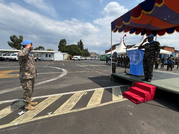 Казахстанские миротворцы удостоились награды ООН Казахстанские миротворцы удостоились награды ООН