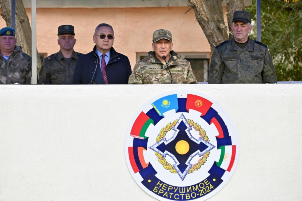 В Алматинской области дан старт учению ОДКБ «Нерушимое братство-2024» В Алматинской области дан старт учению ОДКБ «Нерушимое братство-2024»