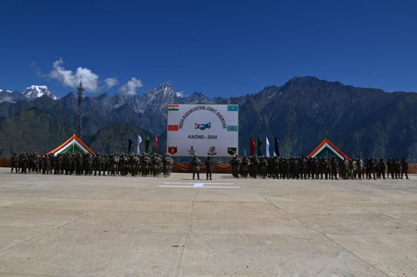 «КазИнд-2024»: в Индии началось совместное учение по горной подготовке и антитеррору