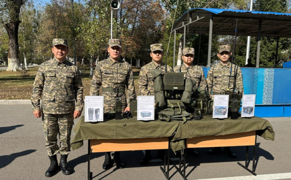 Алматинские школьники открыли для себя мир военной службы