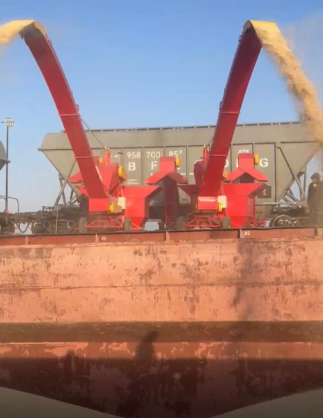 Новые возможности порта Курык - запуск зернового терминала