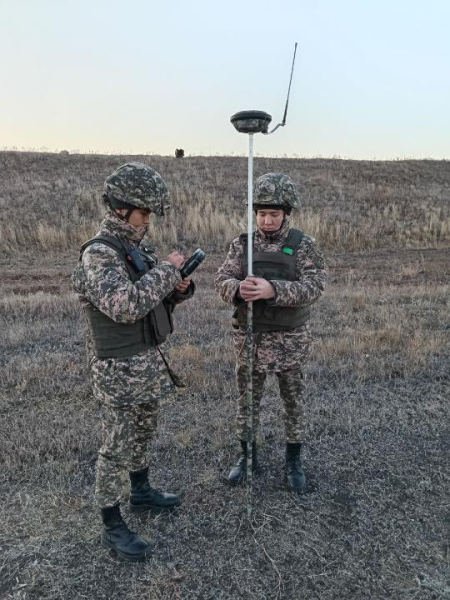 Военные топографы провели успешные тактико-специальные учения