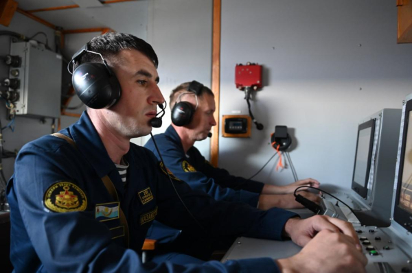 Боевые корабли Казахстана отработали отражение атак с воздуха Боевые корабли Казахстана отработали отражение атак с воздуха