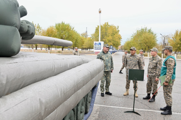 В Конаевский гарнизон прибыла военная делегация из Азербайджана