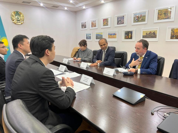 Казахстан и Великобритания обсуждают инвестиции в инфраструктуру очистных сооружений