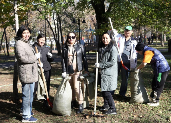 «Жарқын күз»: Зеленое будущее Алматы
