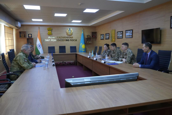 В Центре миротворческих операций побывали представители ОДКБ