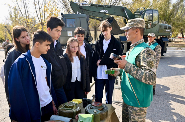 День открытых дверей в инженерно-саперной бригаде Конаевского гарнизона