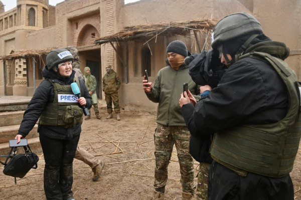 Экстремальная журналистика на практике: тренинг с испытаниями от Минобороны