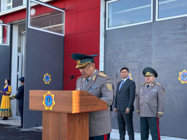 Безопасность горожан: в Шымкенте открылось новое пожарное депо