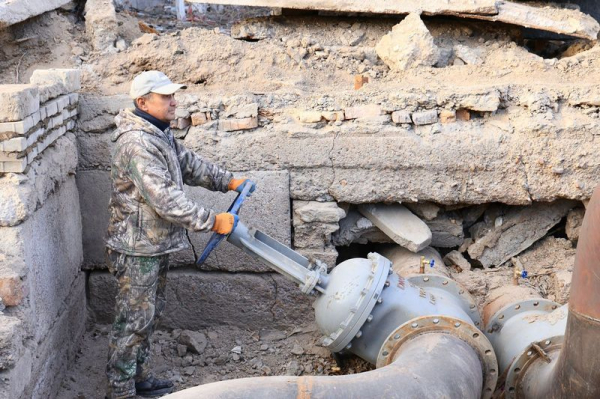 Масштабная реконструкция магистральных теплосетей в Балхаше Масштабная реконструкция магистральных теплосетей в Балхаше