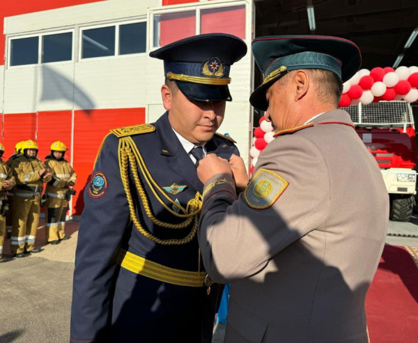 Защита населения: новое пожарное депо в Жамбылской области Защита населения: новое пожарное депо в Жамбылской области