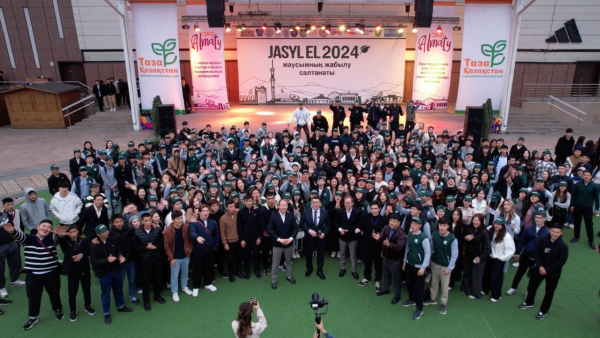 Трудовой отряд «Жасыл ел» завершил сезон Трудовой отряд «Жасыл ел» завершил сезон