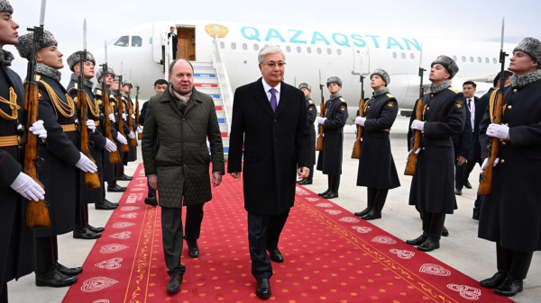 Токаев по приглашению Путина прибыл в Казань для участия в Саммите глав государств БРИКС