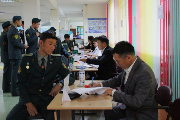 Курсанты Минобороны РК сделали свой выбор на референдуме