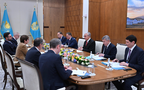 Токаев высоко оценил стратегический характер сотрудничества с ЕБРР Токаев высоко оценил стратегический характер сотрудничества с ЕБРР