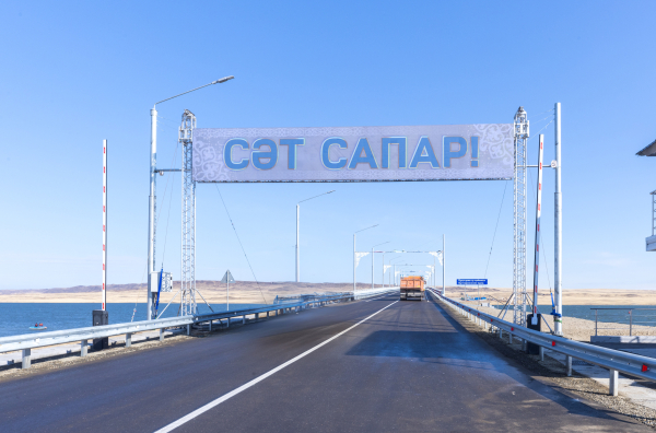Открыт долгожданный мост через Бухтарминское водохранилище | Inbusiness.kz