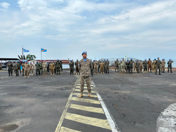 Казахстанские миротворцы удостоились награды ООН Казахстанские миротворцы удостоились награды ООН