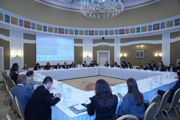 Казахстан обсуждает сотрудничество с представителями 20 ведущих компаний США