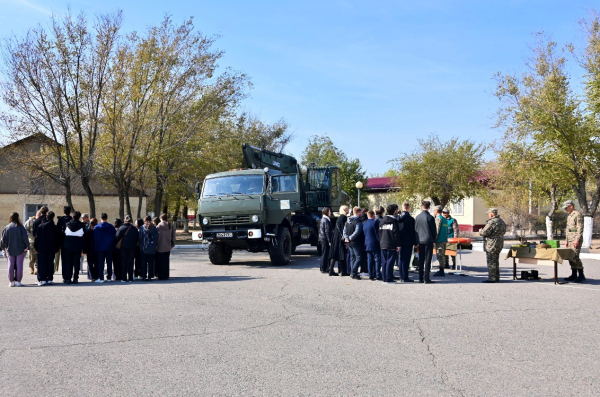 День открытых дверей в инженерно-саперной бригаде Конаевского гарнизона